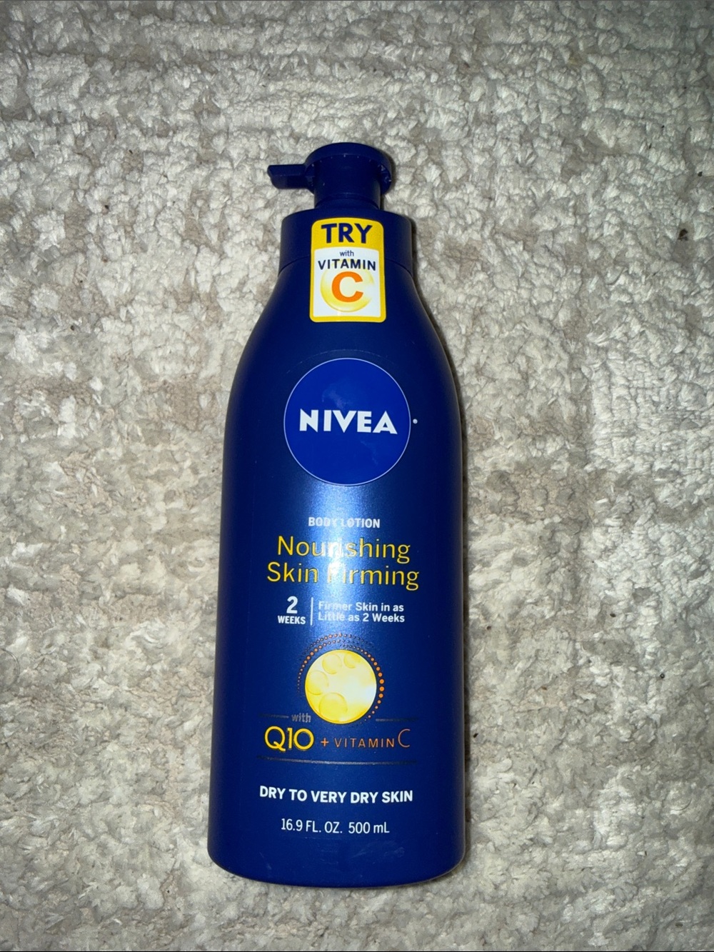 NIVEA Nourishing Skin Firming Body Lotion - Deep Blue NWT